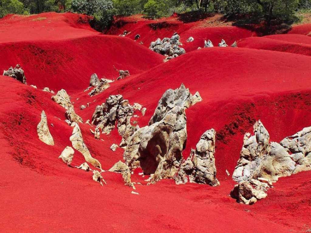 Conoce las Dunas Rojas de Pacula, el ‘paisaje marciano’ de México