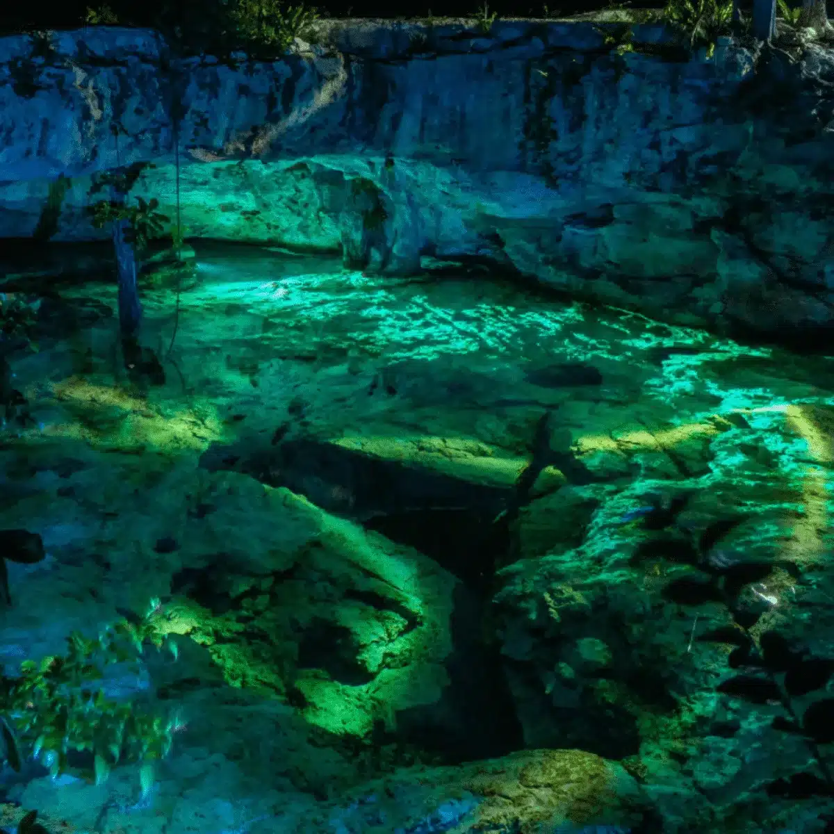 cenote oculto de Puebla