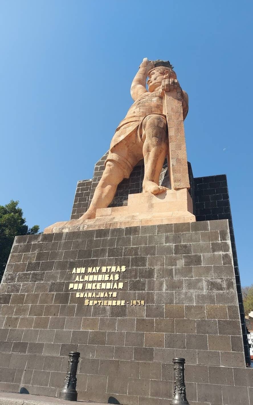 Estatua de “El Pípila”.