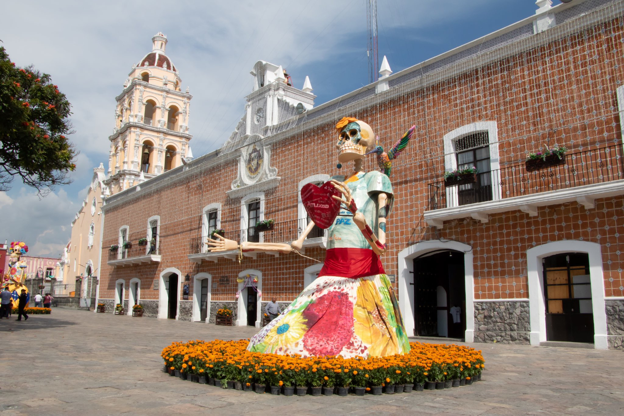 Valle de Catrinas de Atlixco se vuelve internacional