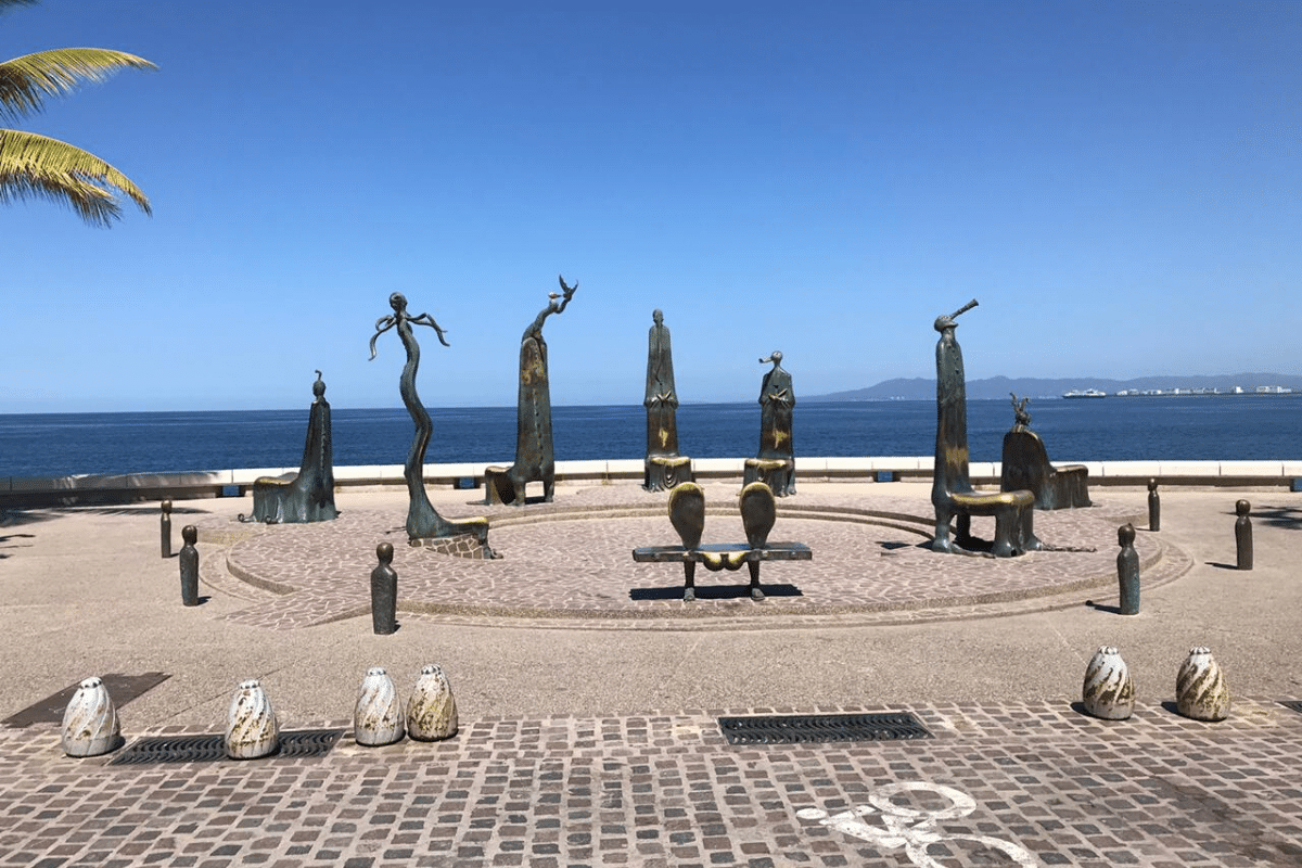 Estatuas de Puerto Vallarta, el arte a orillas del Pacífico