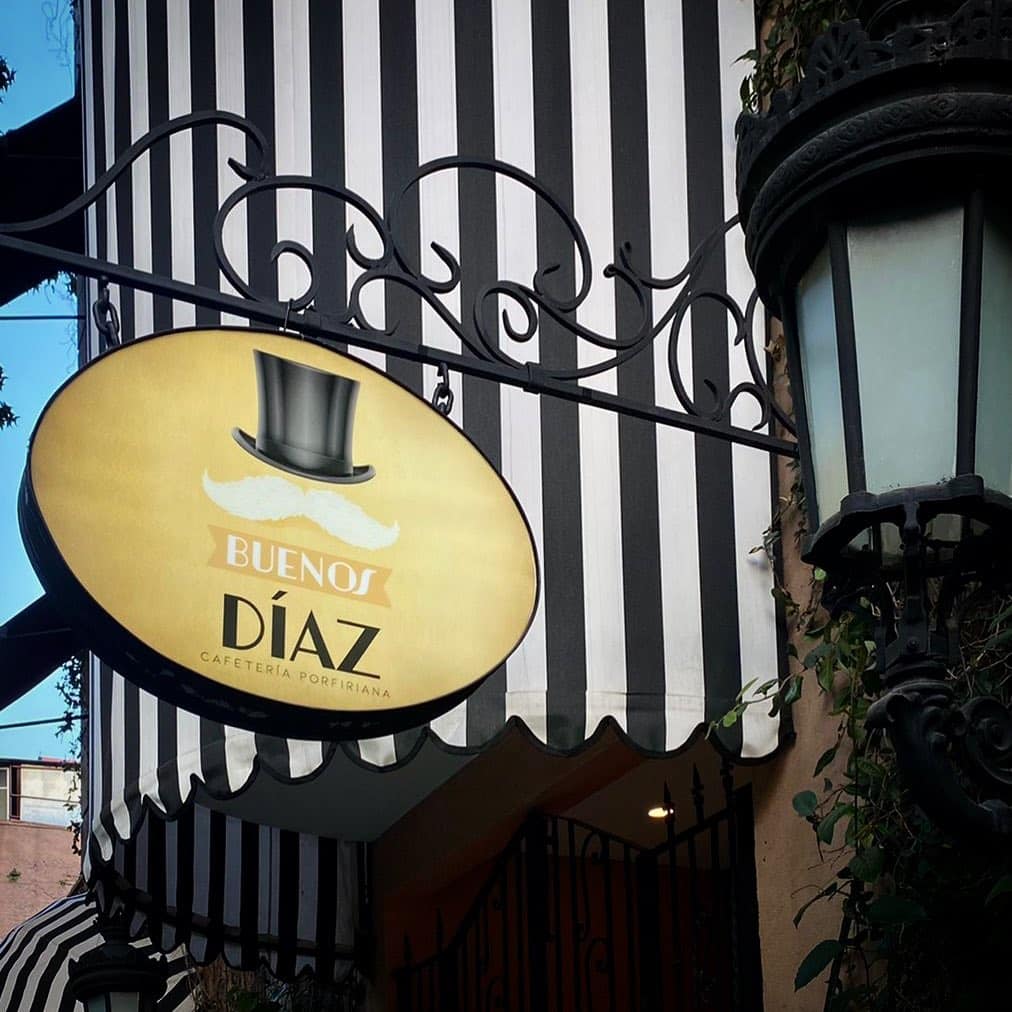 Buenos Díaz, una cafetería muy porfiriana en la CDMX