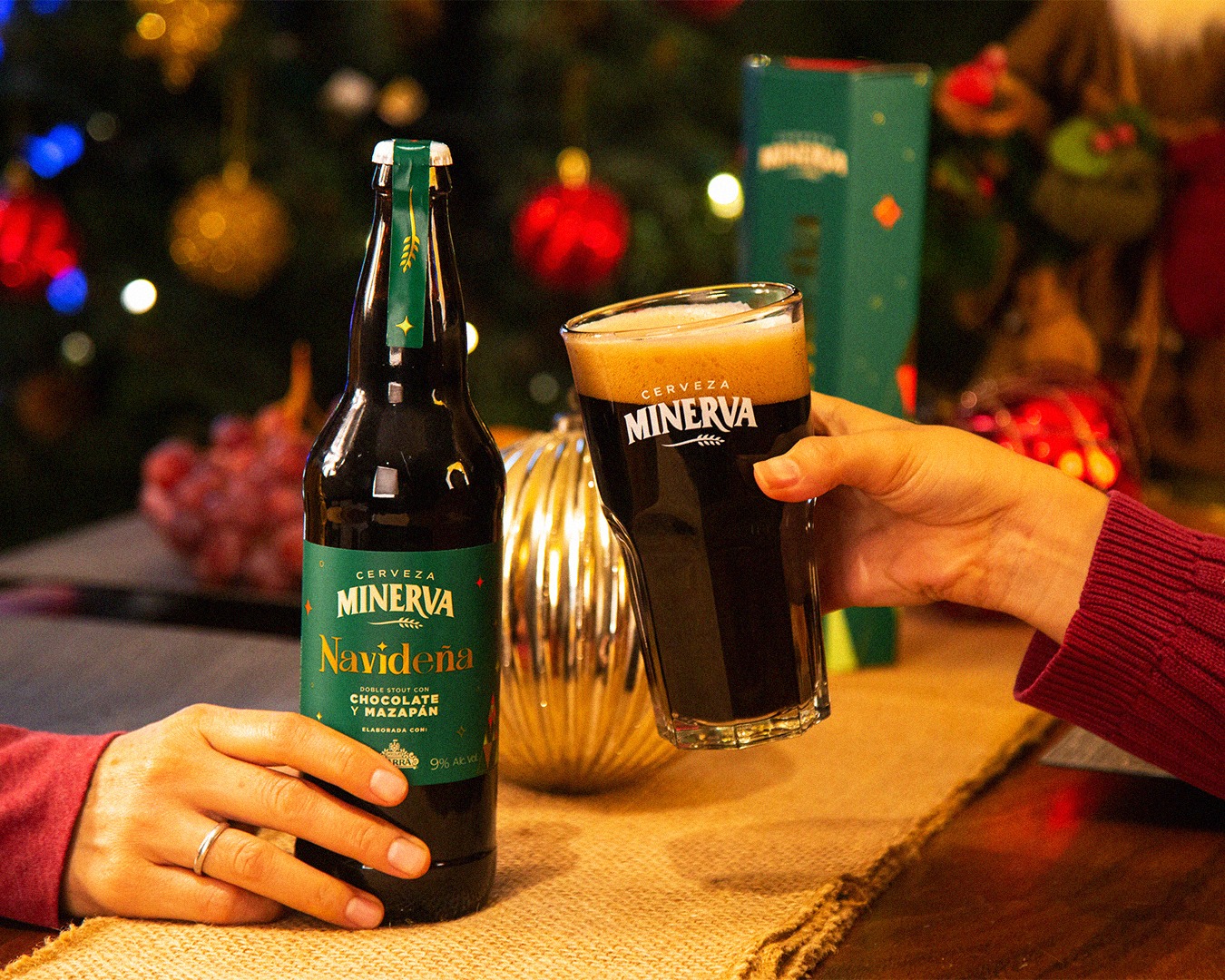 La nueva cerveza Minerva será el regalo perfecto para esta Navidad