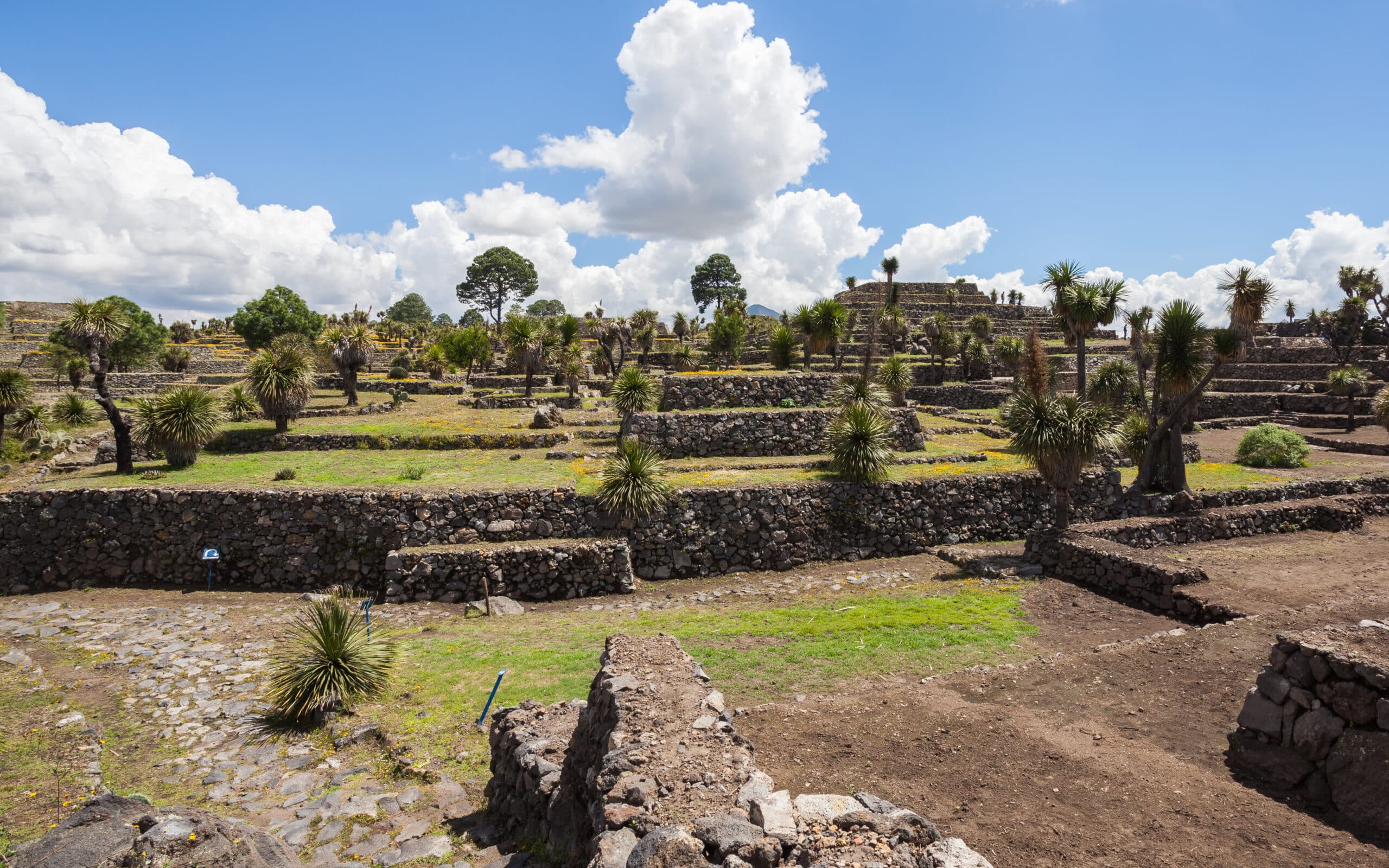 zona arqueológica de Cantona