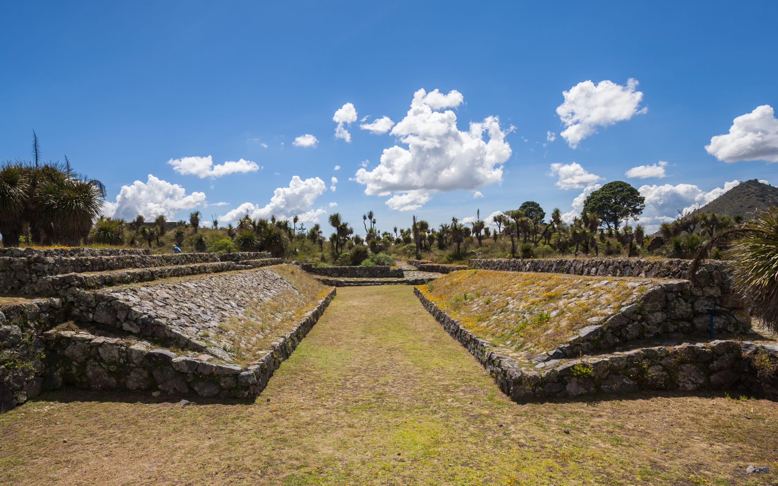 zona arqueológica de Cantona