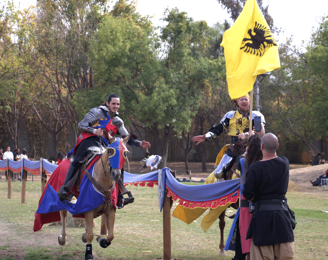 Caballeros y doncellas, juntos en el Festival Medieval de León