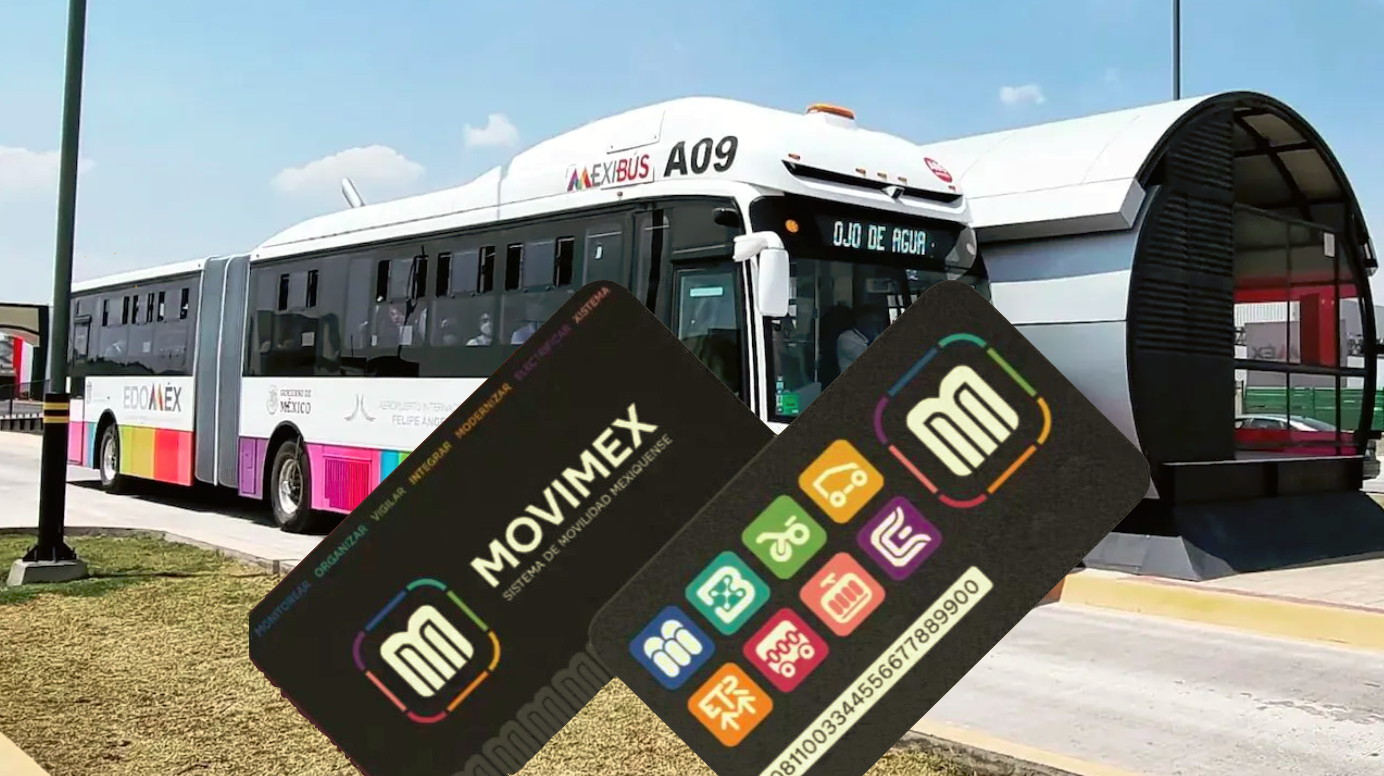 Movimex, la nueva tarjeta de movilidad en el Edomex