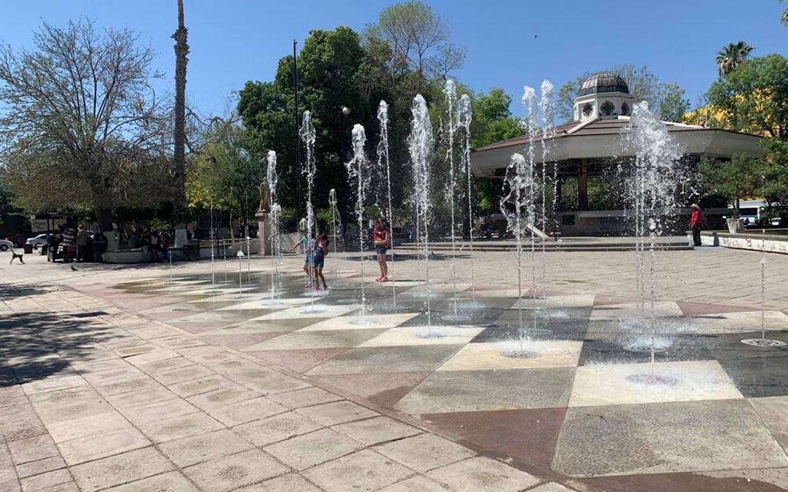 Fuentes Danzantes en la Alameda de Durango.