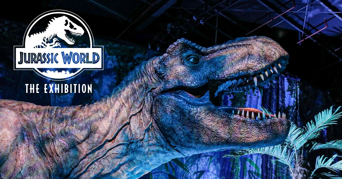 Camina entre dinosaurios en la ‘Jurassic World: The Exhibition’