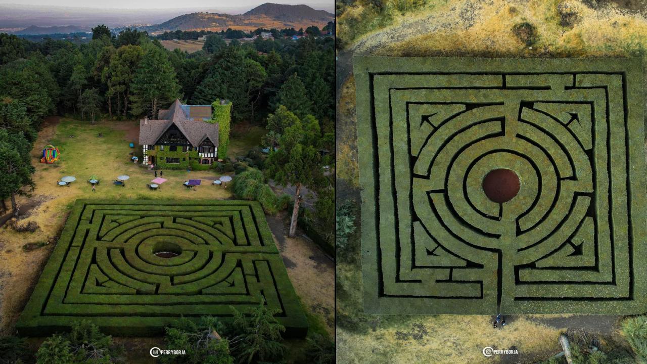 Laberinto del Ajusco, imperdible de ensueño en la CDMX