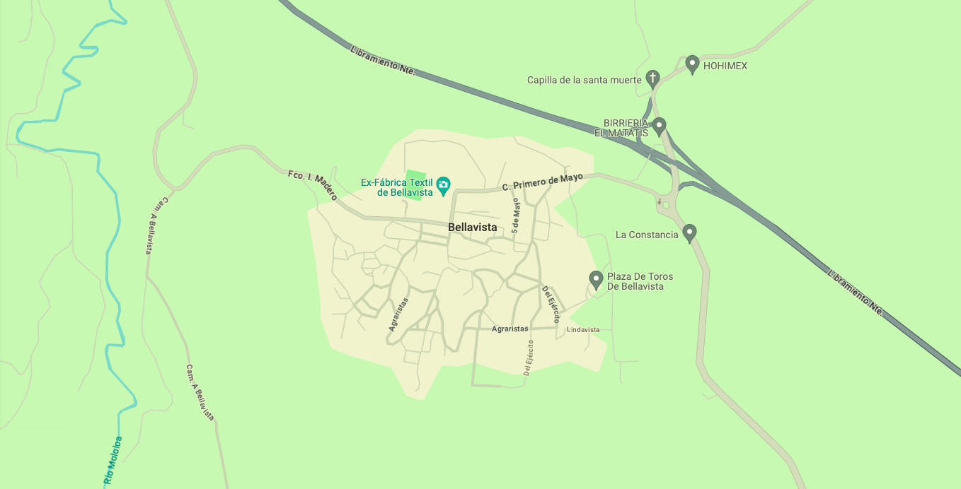 mapa de Bellavista