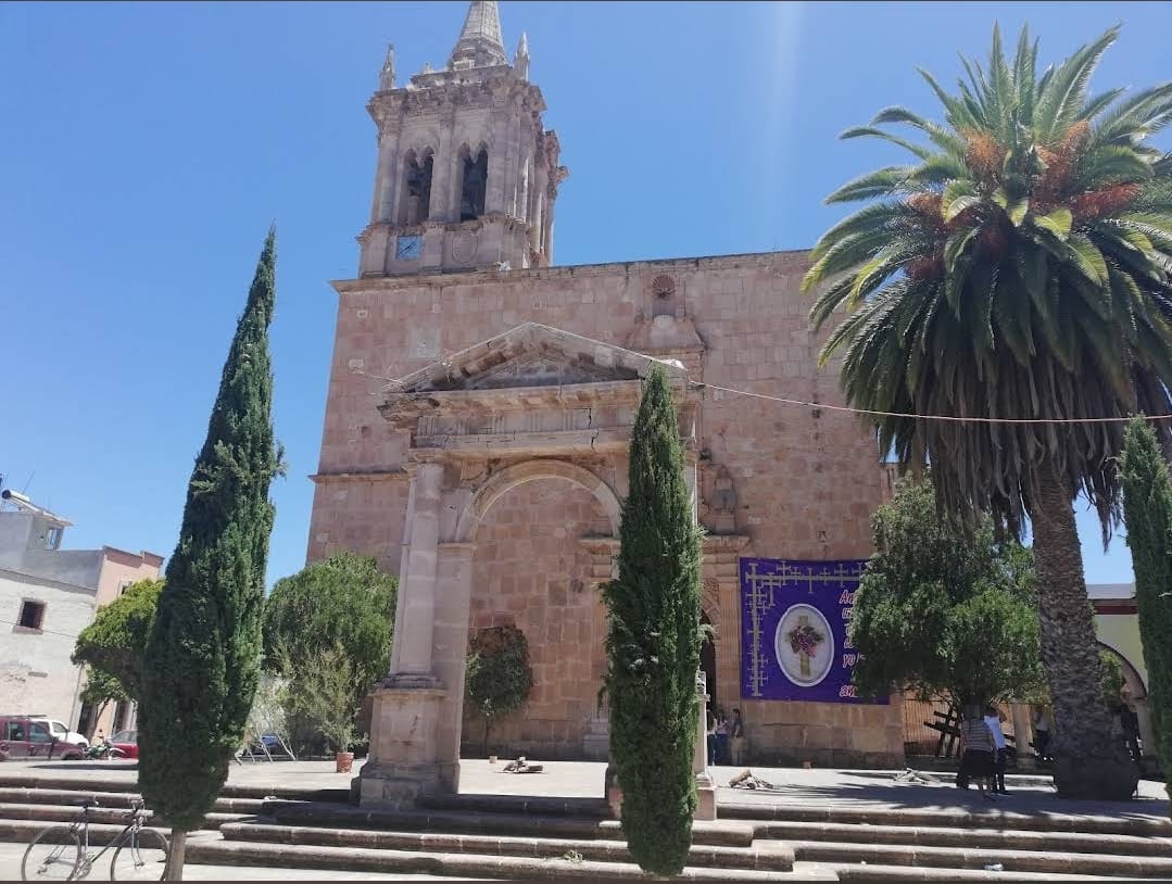 Parroquia de San Juan Bautista en Teul.