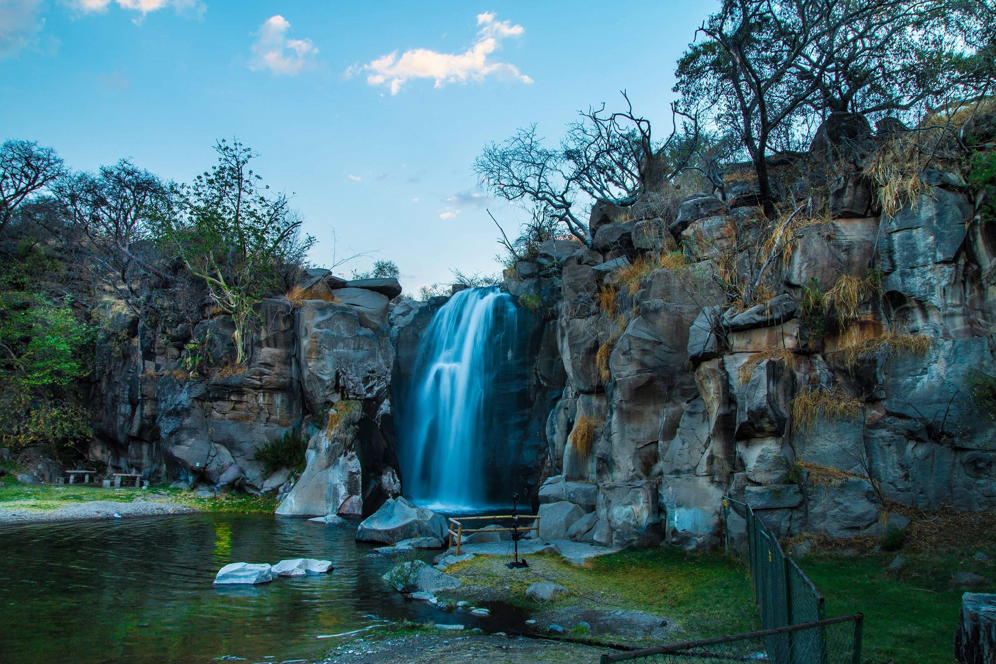 Chorros de Tala, un balneario en medio del cerro