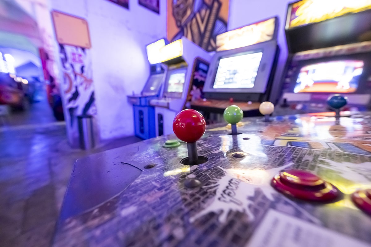 Arcades de la Game Zone.