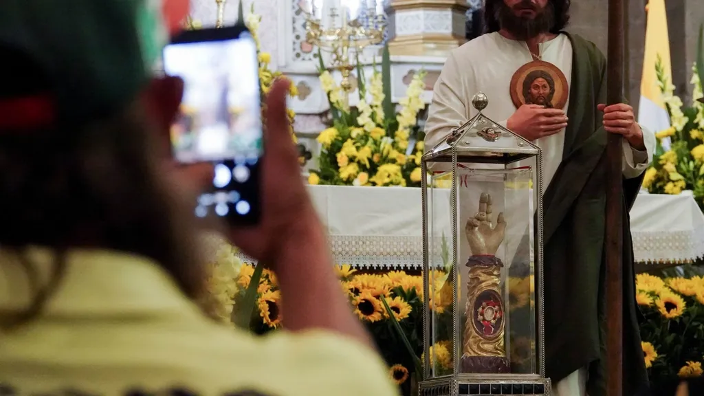 Esta es la ruta de la reliquia de San Judas Tadeo