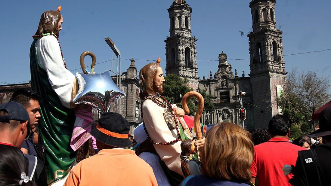 Cumpleaños de San Judas Tadeo en el Templo de San Hipólito 