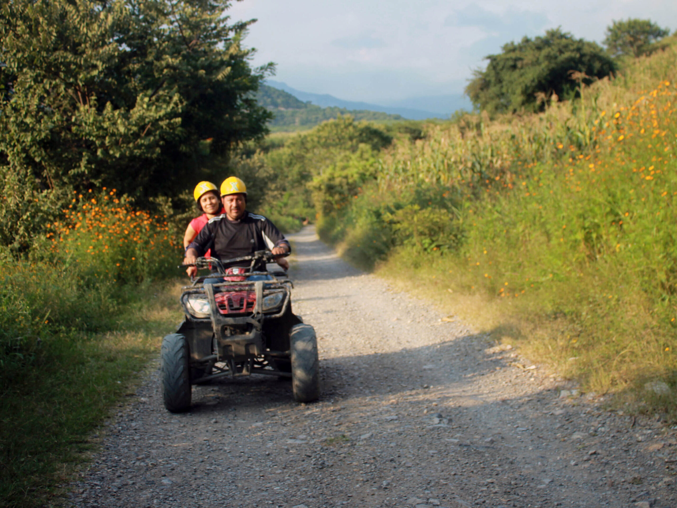 Paseo en cuatrimoto