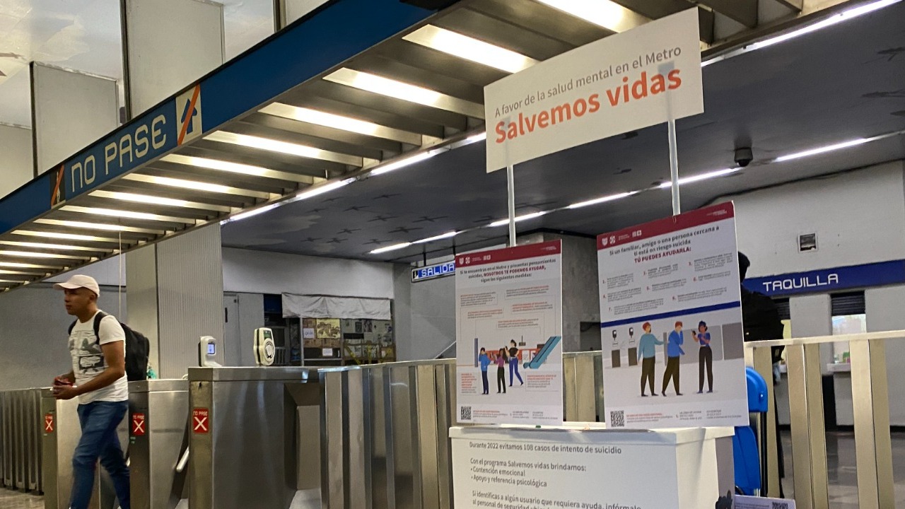 Metro tendrá módulos de apoyo en salud mental