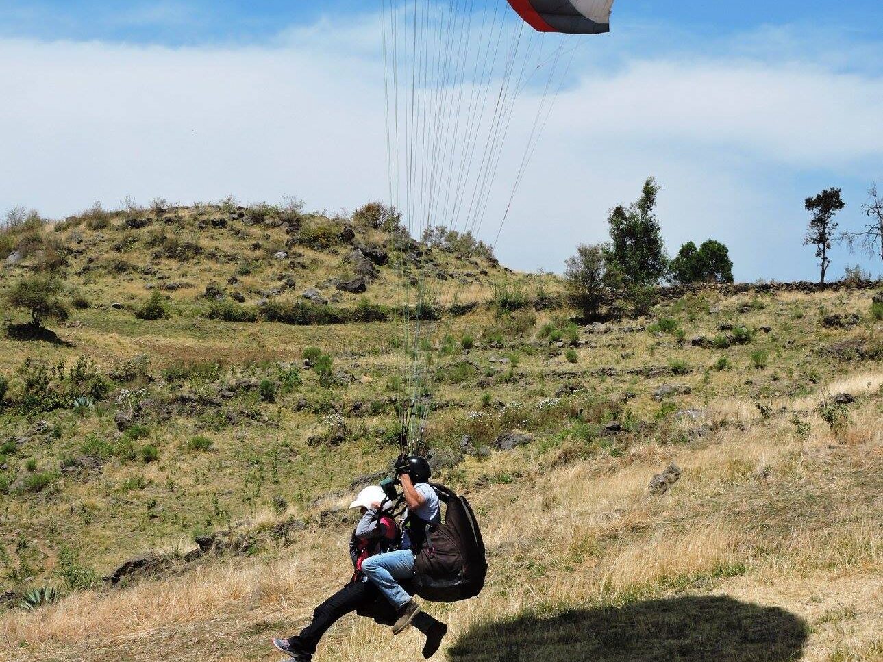 Parapente, actividad en Mallikualli