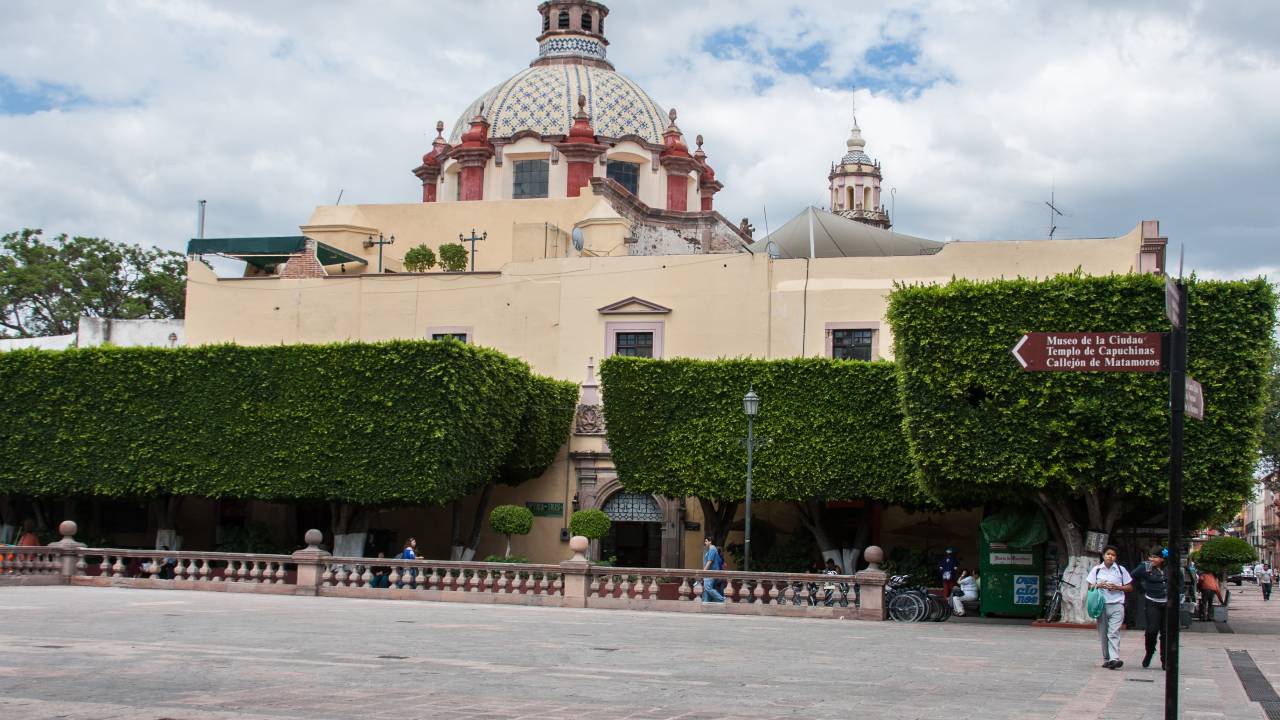 Templo de Santa Clara, tesoro virreinal en Querétaro