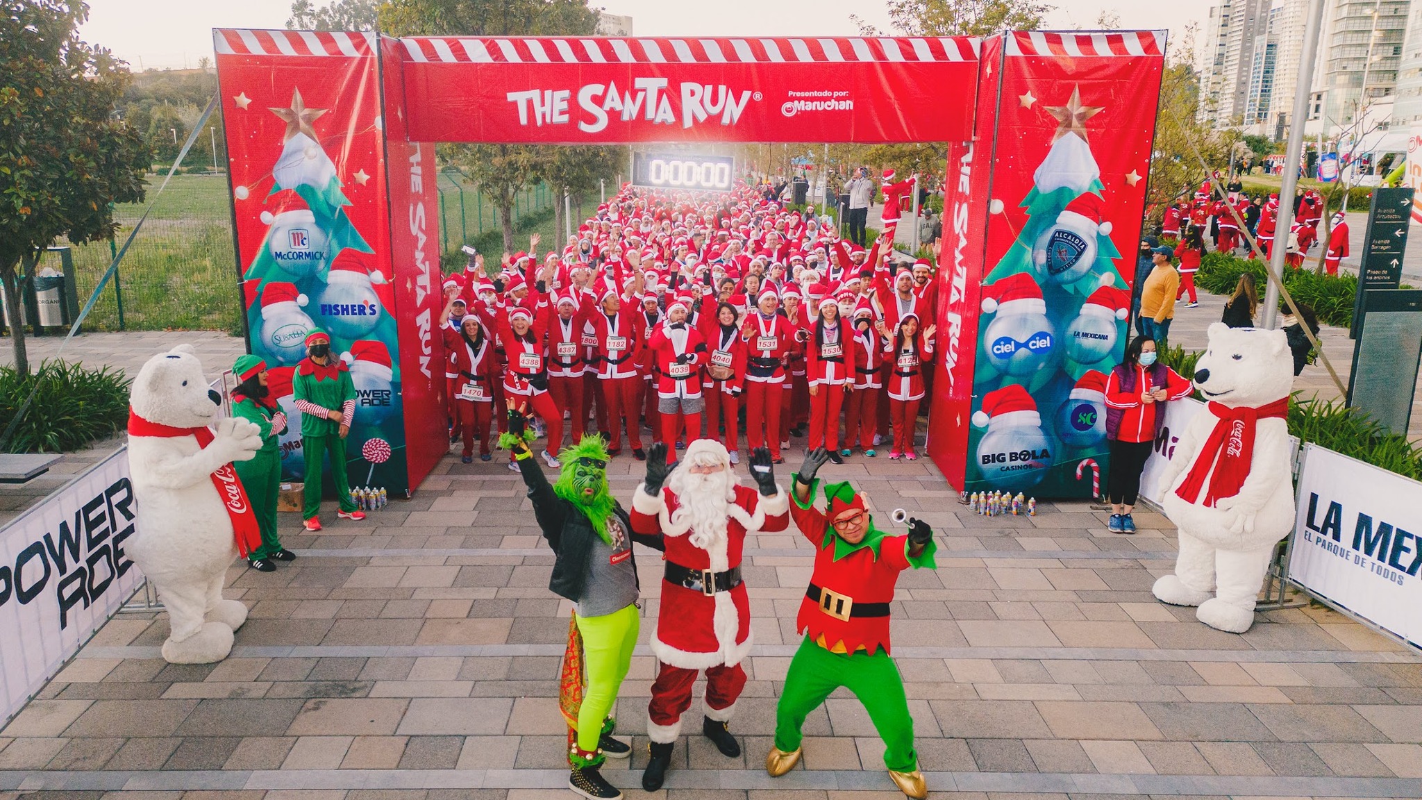 ¡Entra en el ‘mood’ navideño con The Santa Run!