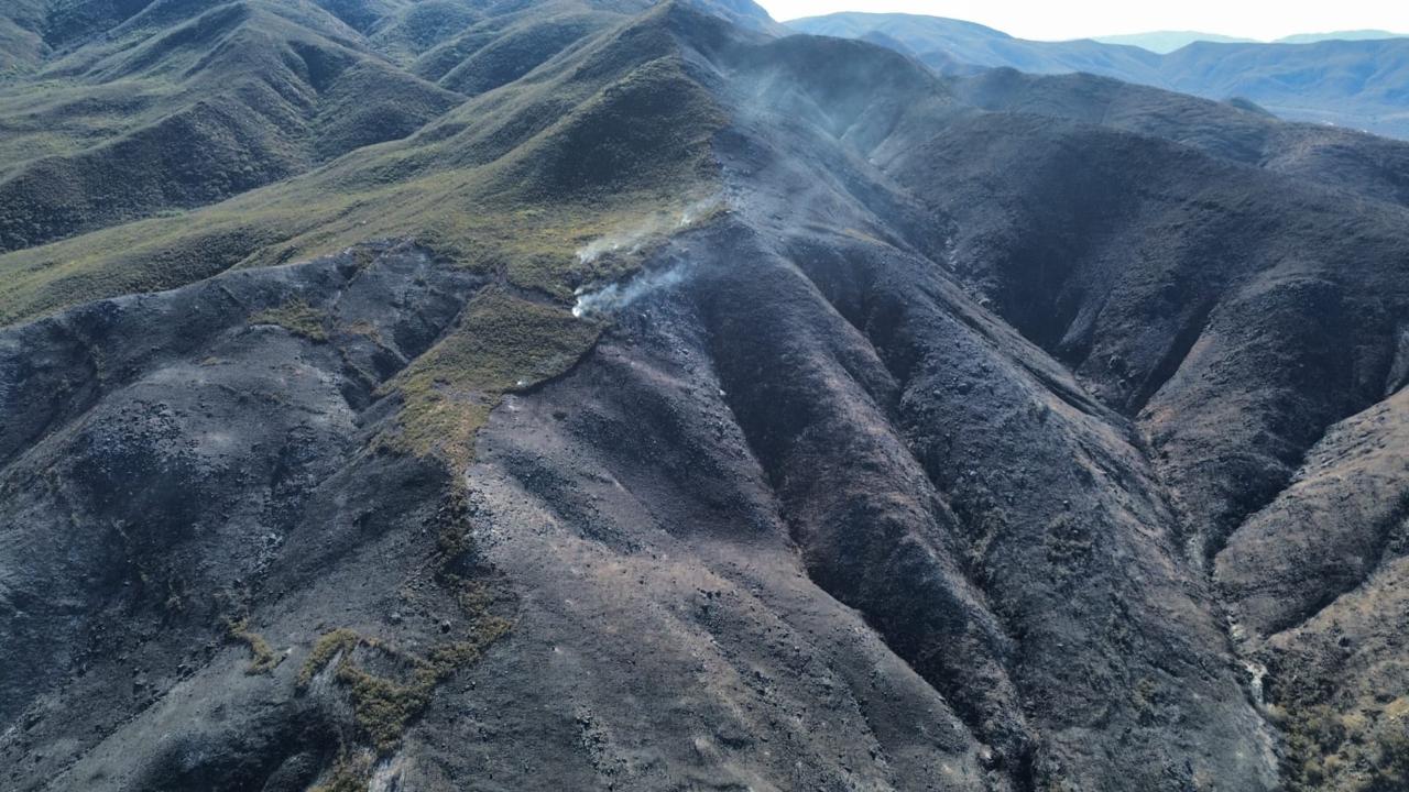 Ensenada reporta dos incendios forestales