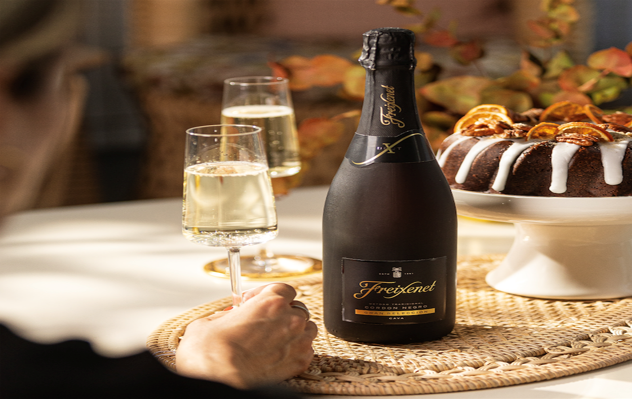 Freixenet Cordon Negro.
