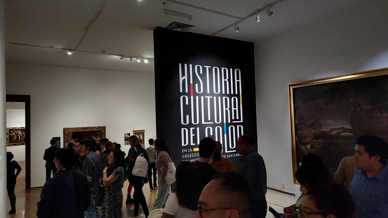 El Museo Nacional de San Carlos presenta la exposición “Historia cultural del color”