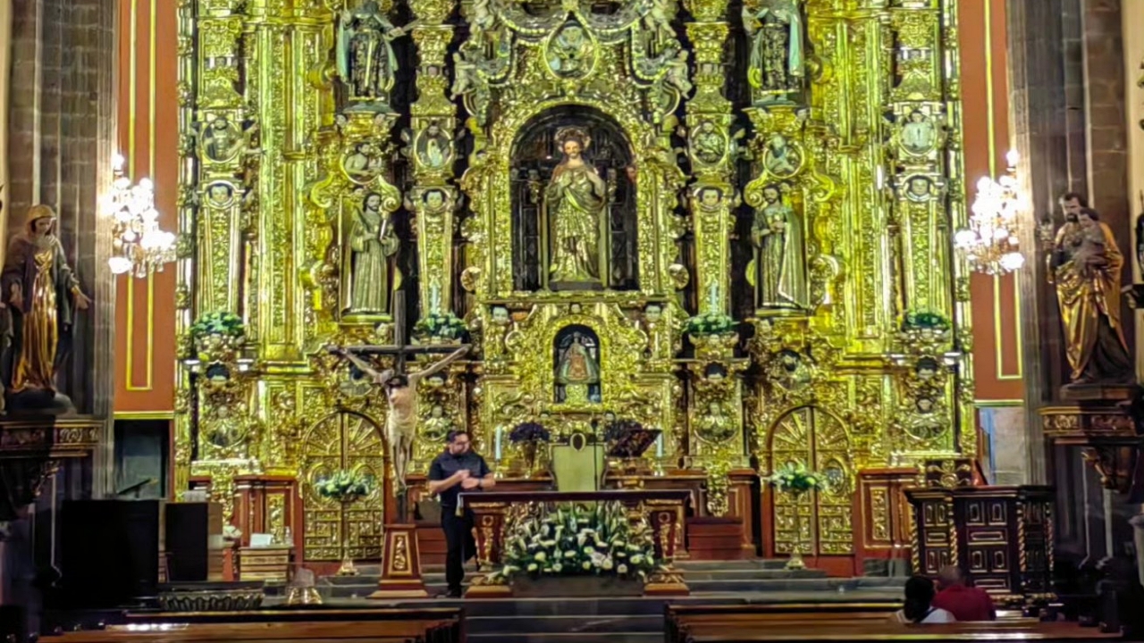 Recorre el templo de San Cosme y San Damián y su historia colonial