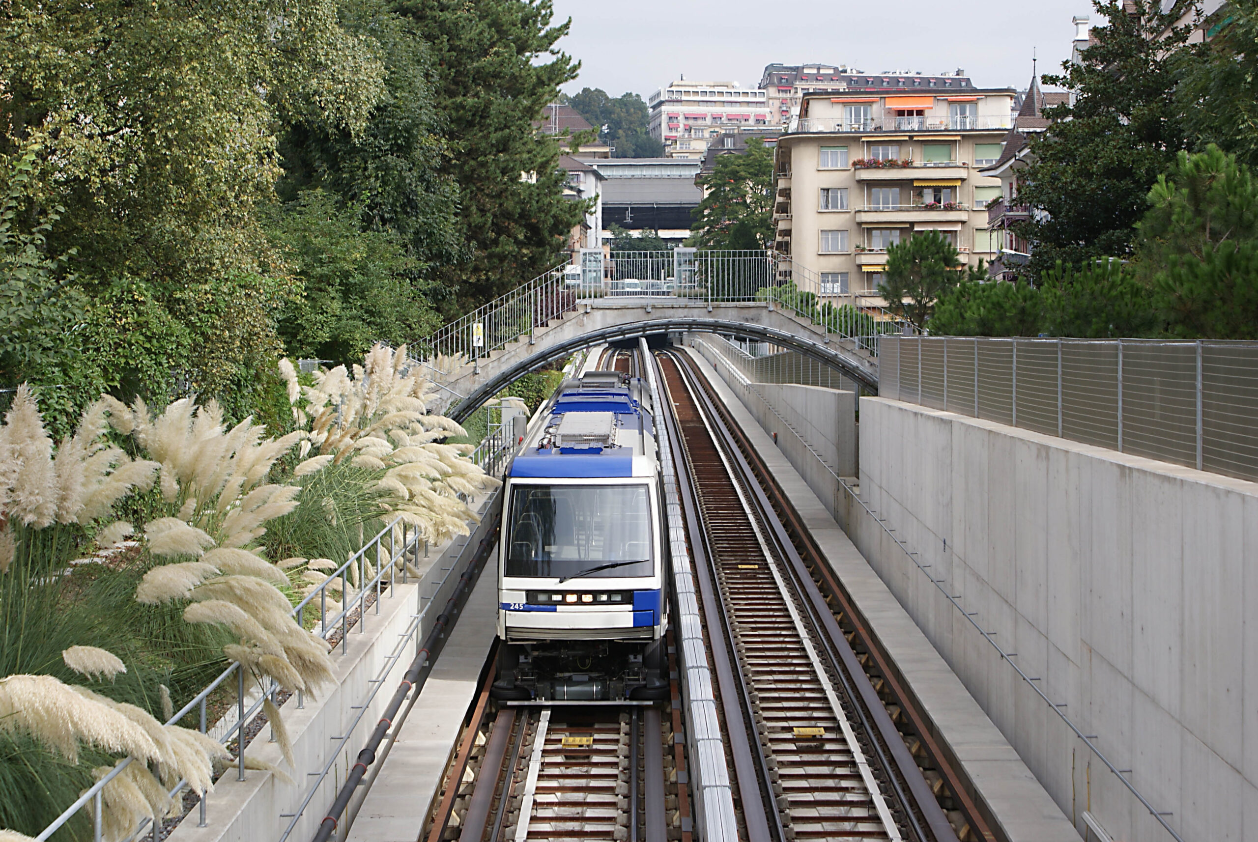 Metro en Lausana