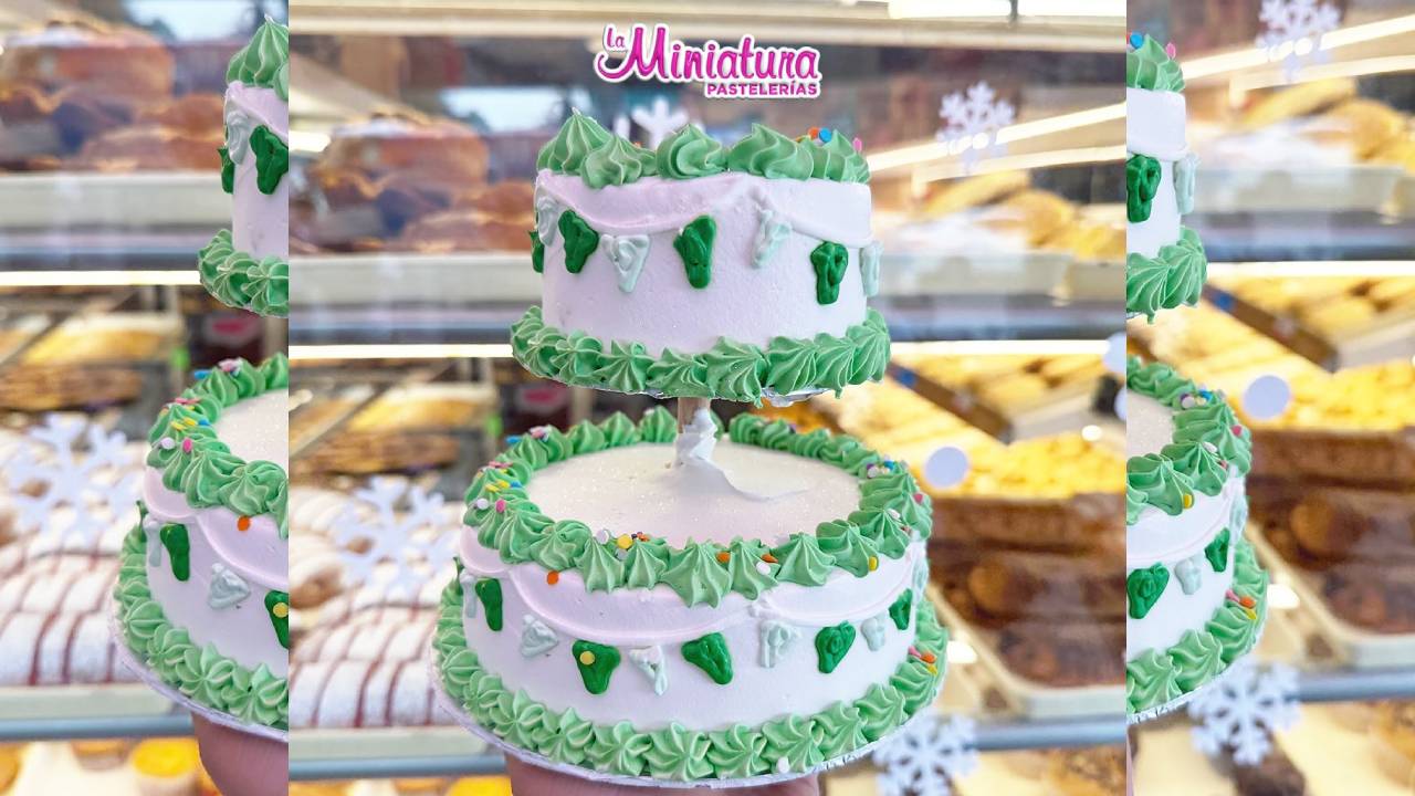 Pastelería la miniatura, un lugar para saborear mini pasteles de cuatro pisos