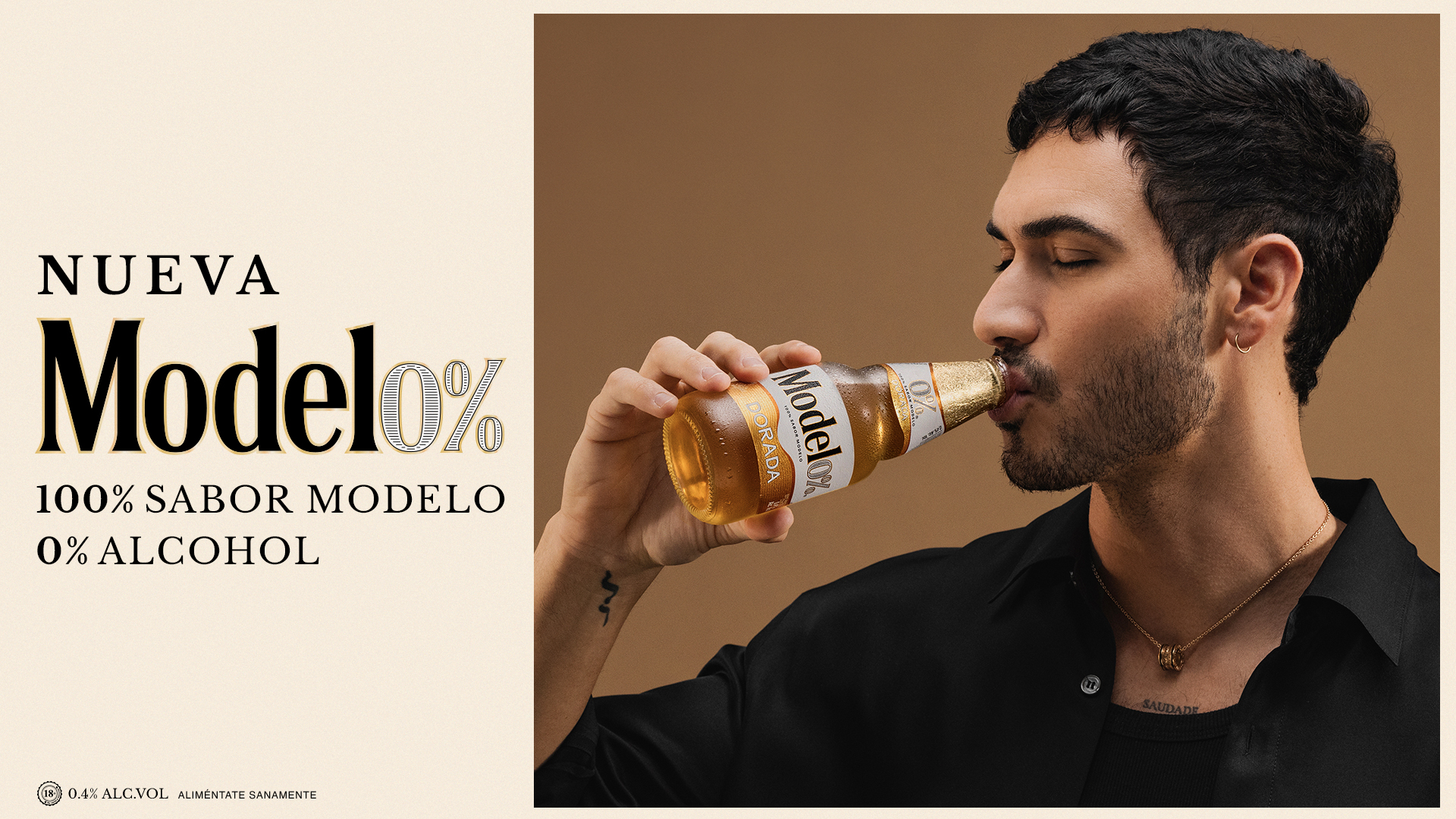 ¿Sin alcohol y con sabor? Modelo dice que sí