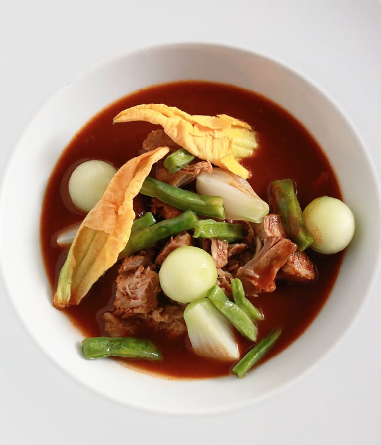 Chilayo de puerco.