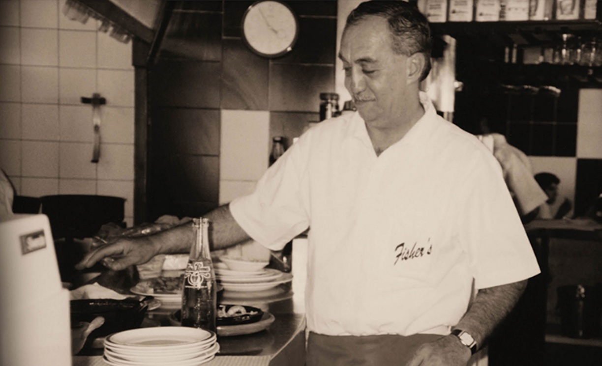 Don Simón, fundador de Fisher's.