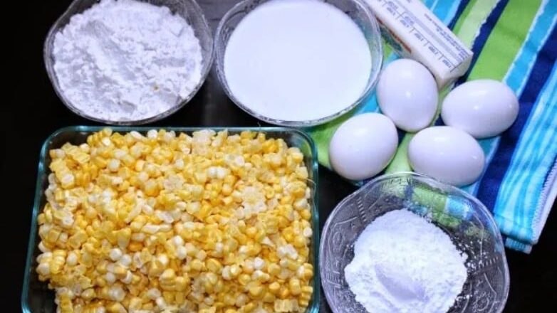 Ingredientes del Pan de Elote 