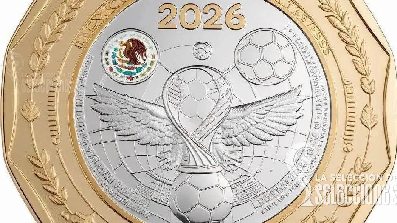 México emitirá monedas conmemorativas por el Mundial 2026